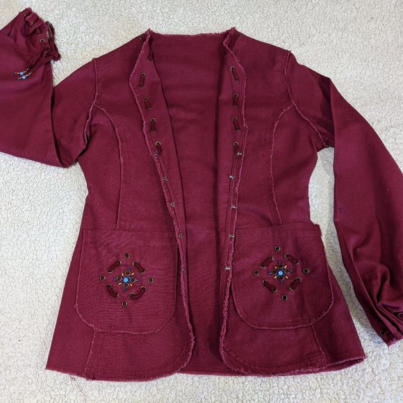 Blazer RARE Vintage Unique Blazer - Picture 4 of 12